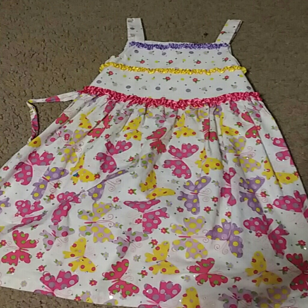 Butterfly Easter dress